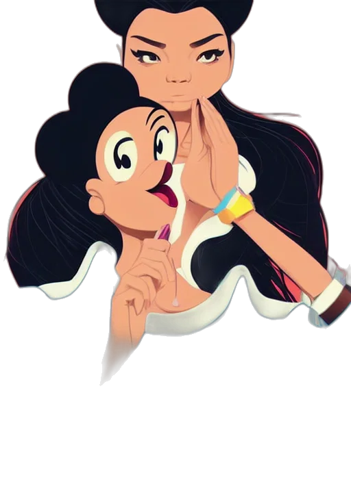 jewelry, staff, weapon, cartoon transparent PNG cut-out