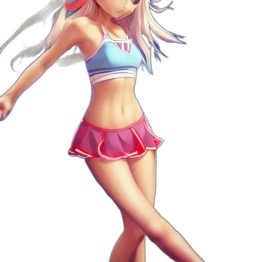 dress, anime, pixel art, concept art transparent PNG cut-out