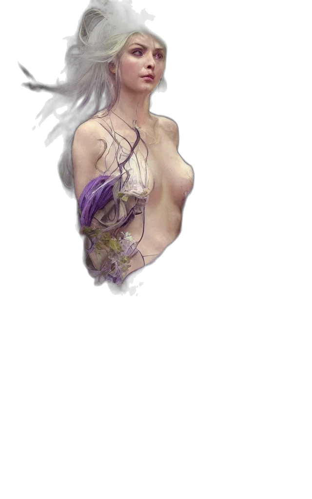 dress, jewelry, crown, face, fantasy art, concept art, watercolor, pixel art transparent PNG cut-out