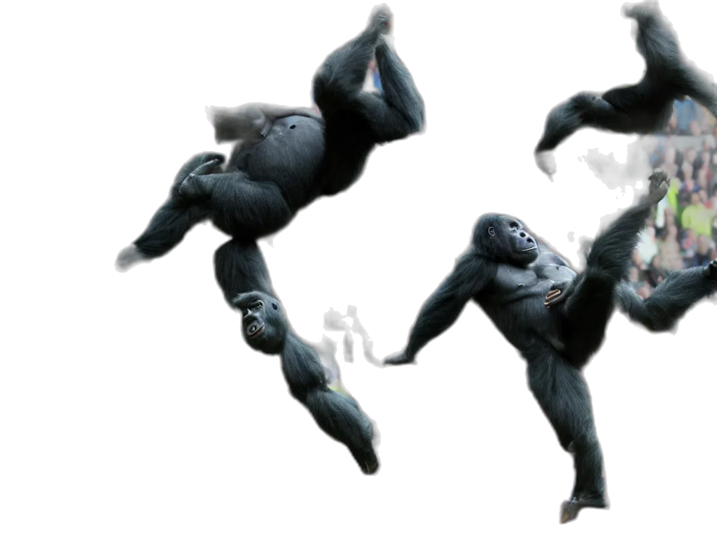 creature, mask, robot, shoes, concept art, 3d render, photorealistic, comic book art transparent PNG cut-out