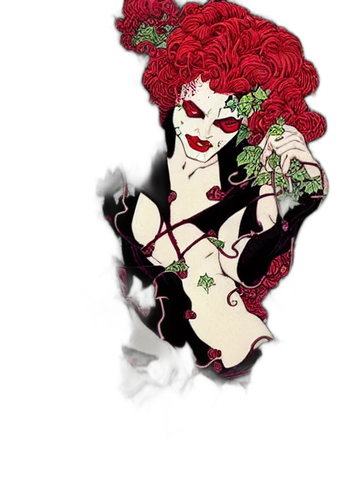 flower, jewelry, dress, pixel art, cartoon, comic book art, concept art, red transparent PNG cut-out