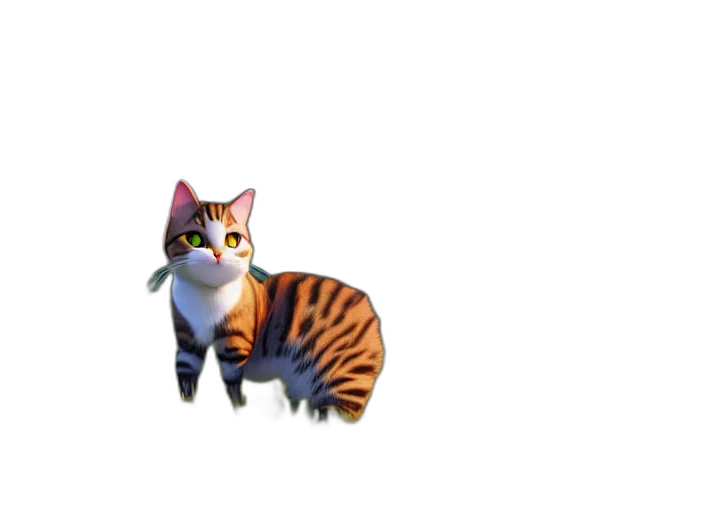 animal, creature, staff, weapon, 3d render, pixel art, concept art, photorealistic transparent PNG cut-out
