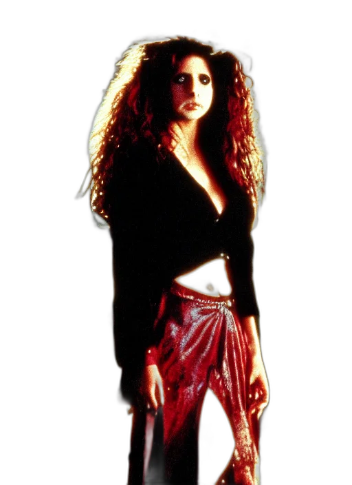 jacket, hair, dress, concept art, photorealistic, fire, neon lights, red transparent PNG cut-out