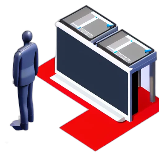3d render, corporate, memphis, isometric transparent PNG cut-out