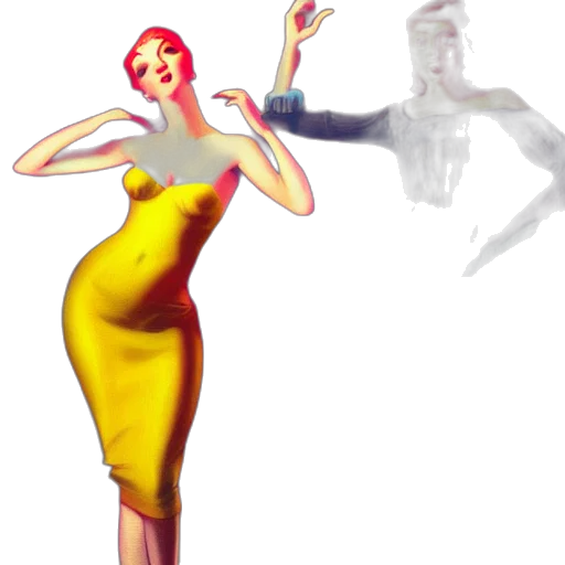 dress, robot, concept art, 3d render, comic book art, fantasy art, outer space, underwater transparent PNG cut-out