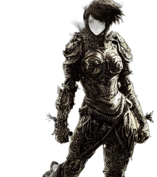 weapon, mask, creature, sword transparent PNG cut-out
