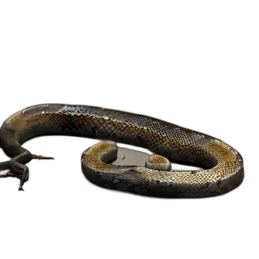 animal, jewelry, creature, staff, 3d render, photorealistic, concept art, snake transparent PNG cut-out