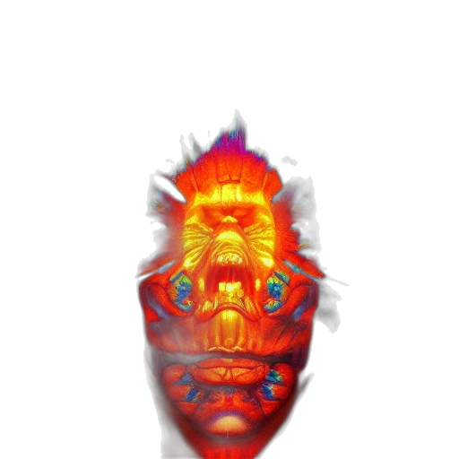 mask, face, crown, staff, concept art, 3d render, fantasy art, photorealistic transparent PNG cut-out