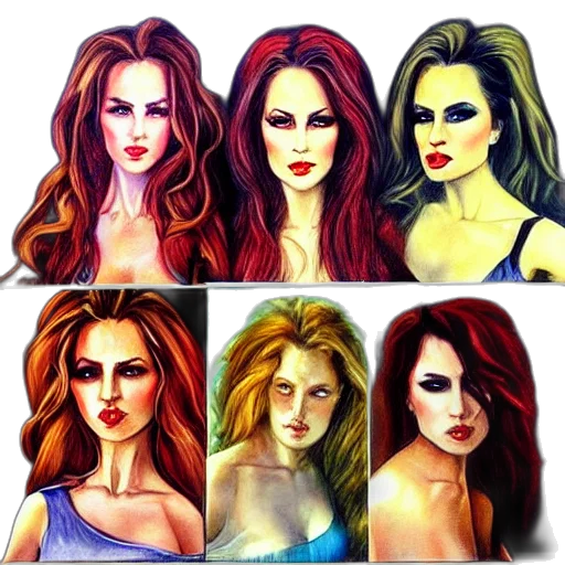 oil painting, comic book art, fantasy art, photorealistic transparent PNG cut-out