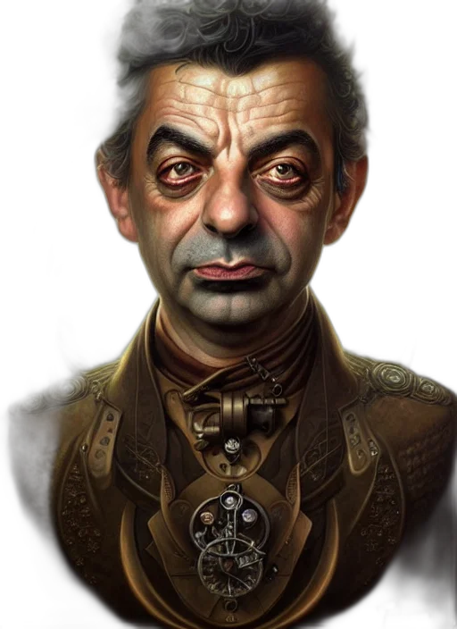 face, staff, concept art, photorealistic transparent PNG cut-out