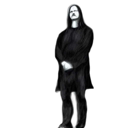 dress, staff, jacket, creature transparent PNG cut-out
