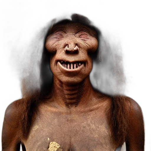 creature, face, mask, animal, photorealistic, 3d render, concept art, fantasy art transparent PNG cut-out