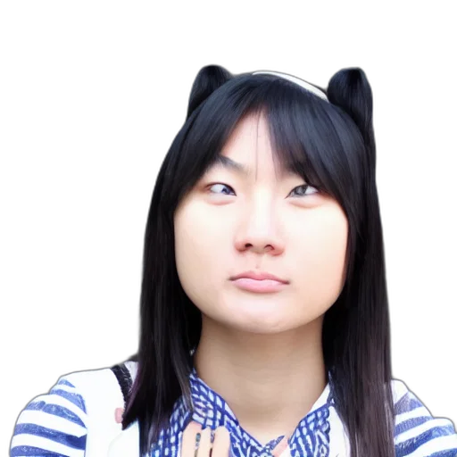 face, staff, hat, creature transparent PNG cut-out