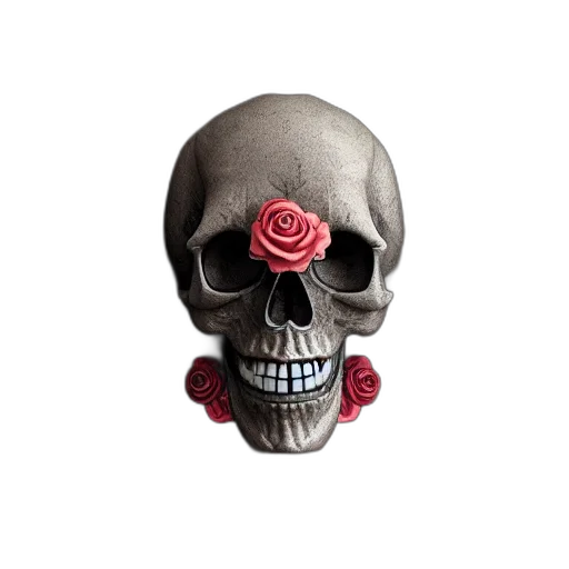 jewelry, mask, face, flower, 3d render, photorealistic, concept art, pixel art transparent PNG cut-out