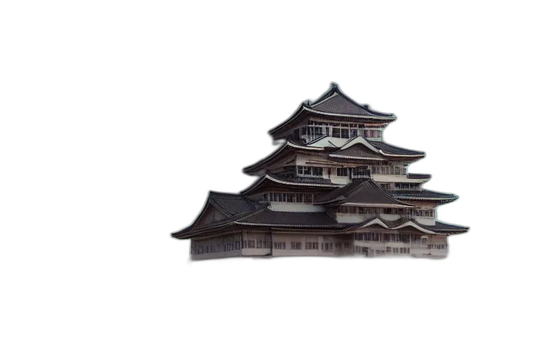 building, crown, dragon, hat, 3d render, photorealistic, concept art, anime transparent PNG cut-out