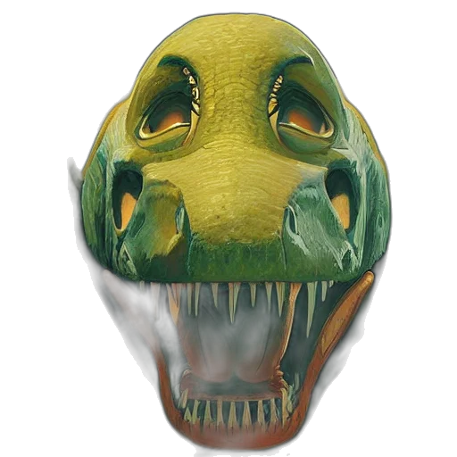 mask, creature, face, dragon transparent PNG cut-out