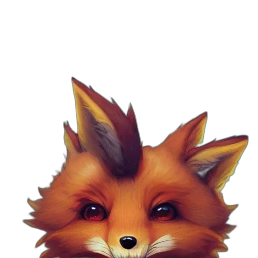 animal, face, staff, creature, pixel art, concept art, photorealistic, watercolor transparent PNG cut-out
