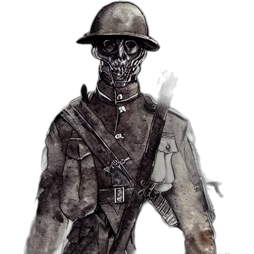 mask, weapon, face, jacket transparent PNG cut-out