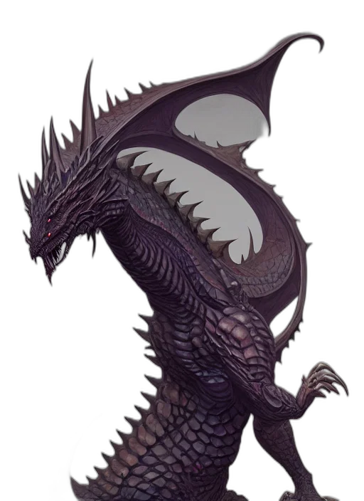 dragon, creature, staff, weapon, concept art, fantasy art, pixel art, 3d render transparent PNG cut-out