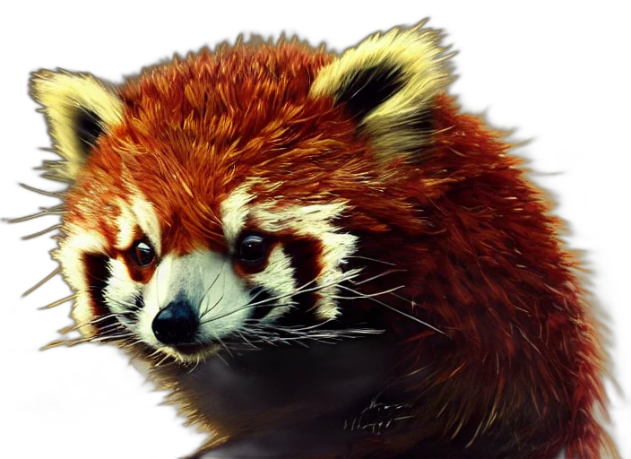 animal, creature, staff, photorealistic transparent PNG cut-out