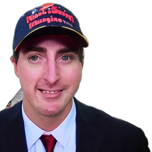 hat, staff, mrbeast, runs, president transparent PNG cut-out