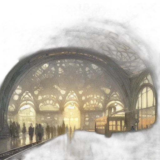 concept art, photorealistic, 3d render, fantasy art transparent PNG cut-out