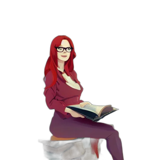 staff, dress, fantasy art, pixel art, concept art, cartoon, fire, red transparent PNG cut-out