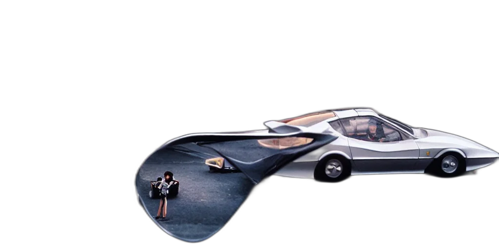 car, concept art, 3d render, photorealistic transparent PNG cut-out