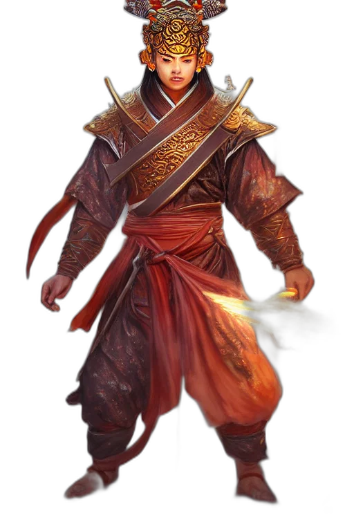 staff, sword, dragon, mask, fantasy art, concept art, photorealistic, 3d render transparent PNG cut-out