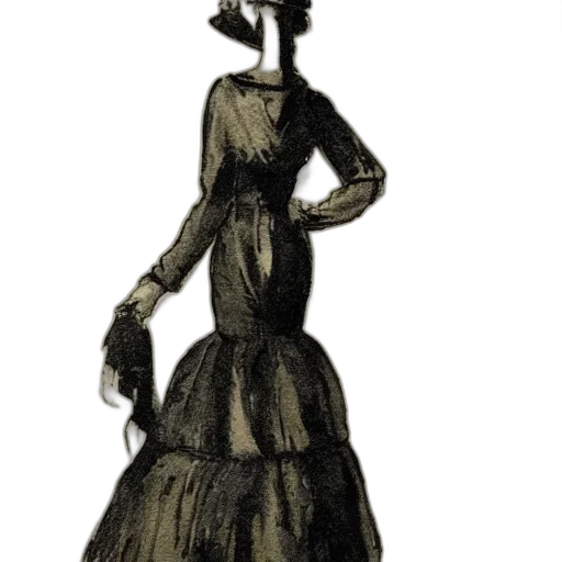 dress, staff, mask, hat, concept art, 3d render, photorealistic, pencil sketch transparent PNG cut-out