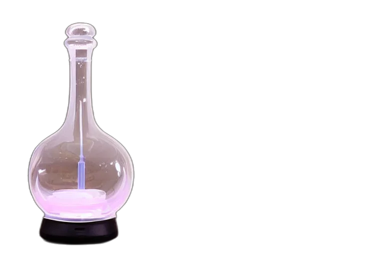 bottle, weapon, 3d render, concept art transparent PNG cut-out