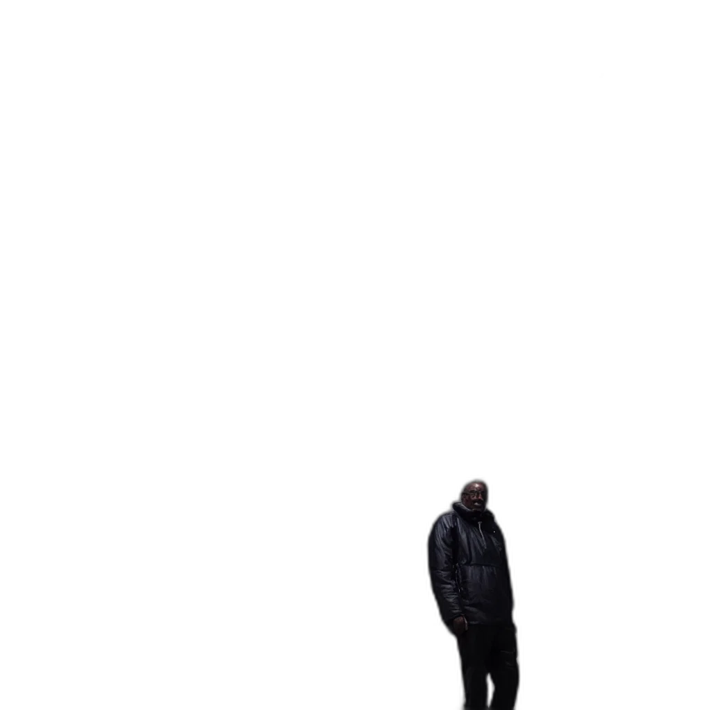 jacket, robot, creature, umbrella, concept art, 3d render, pixel art, photorealistic transparent PNG cut-out