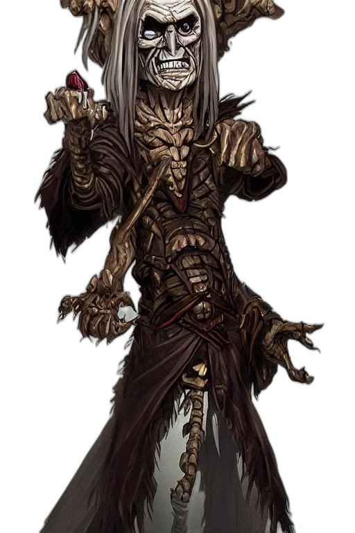 staff, creature, concept art, fantasy art transparent PNG cut-out