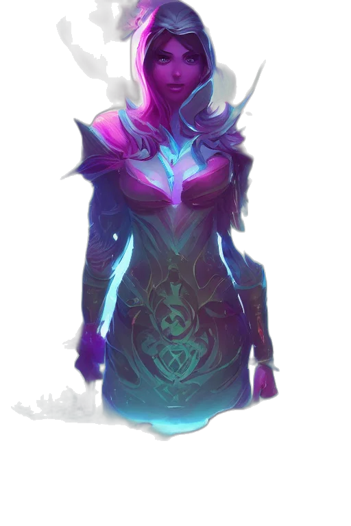 dragon, staff, mask, creature transparent PNG cut-out
