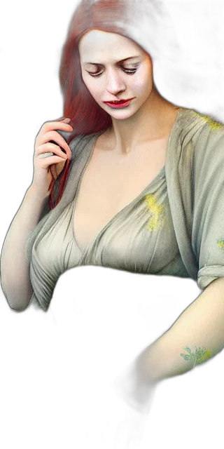 dress, staff, jewelry, dragon, photorealistic, fantasy art, oil painting, cartoon transparent PNG cut-out