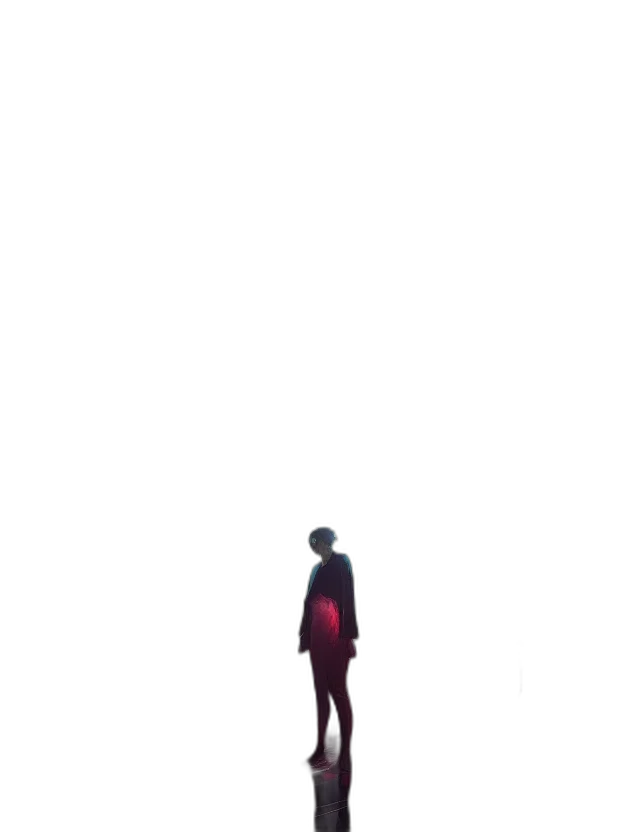 dress, robot, creature, umbrella, pixel art, concept art, anime, 3d render transparent PNG cut-out