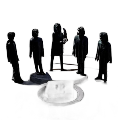 staff, robot, mask, umbrella transparent PNG cut-out