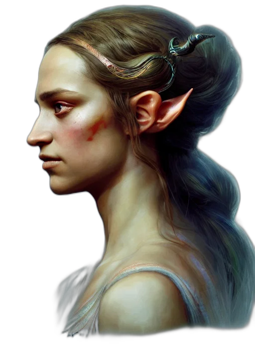 face, dragon, fantasy art, photorealistic transparent PNG cut-out