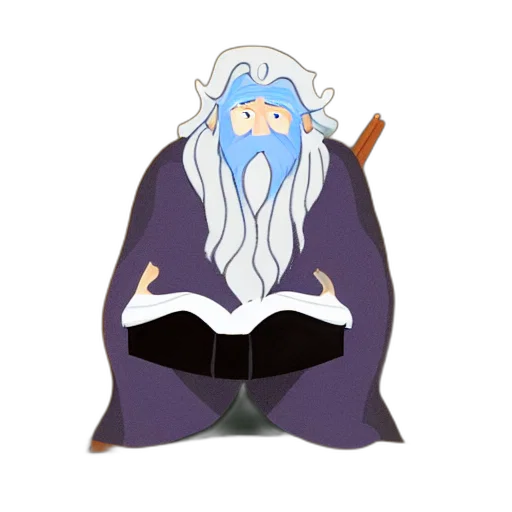 staff, fantasy art, concept art, pixel art transparent PNG cut-out