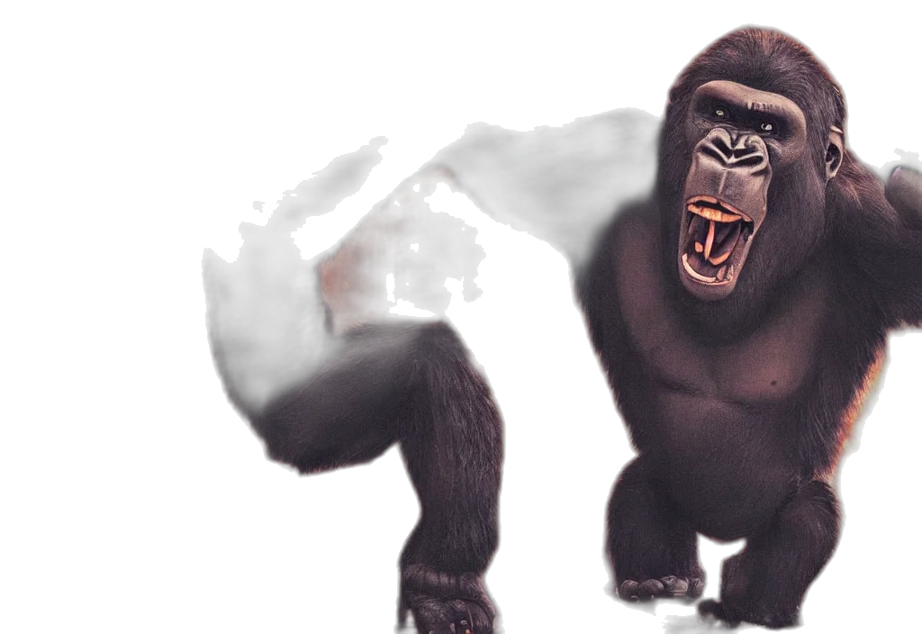 animal, creature, 3d render, concept art transparent PNG cut-out