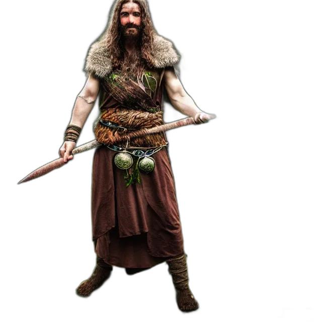 sword, staff, weapon, fantasy art, concept art, 3d render, pixel art, earth tones transparent PNG cut-out