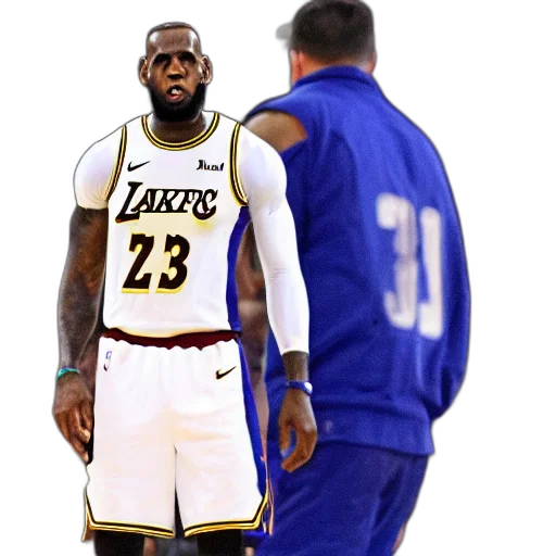 lebron, jame, lost, game transparent PNG cut-out