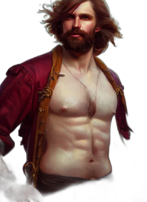 jacket, concept art, photorealistic, fantasy art transparent PNG cut-out
