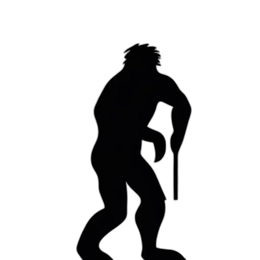 creature, staff, animal, concept art, cartoon, 3d render, comic book art, logo transparent PNG cut-out