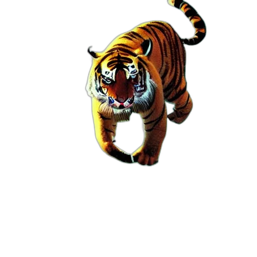 animal, creature, staff, 3d render transparent PNG cut-out