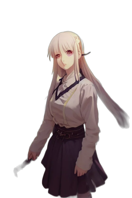 staff, dress, jacket, creature transparent PNG cut-out