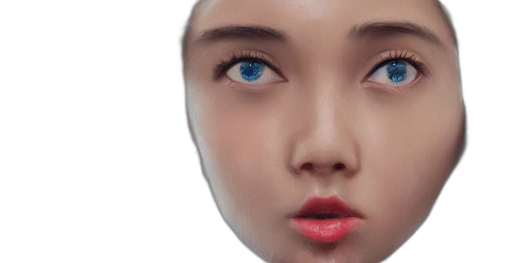 face, mask, robot, jewelry, photorealistic, 3d render, oil painting, fantasy art transparent PNG cut-out