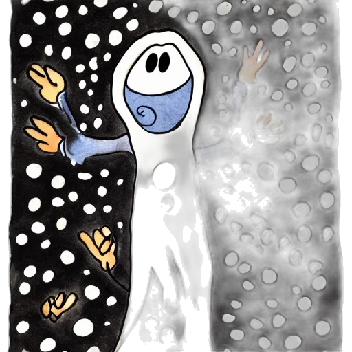 dress, mask, creature, concept art, comic book art, cartoon, fantasy art, outer space transparent PNG cut-out