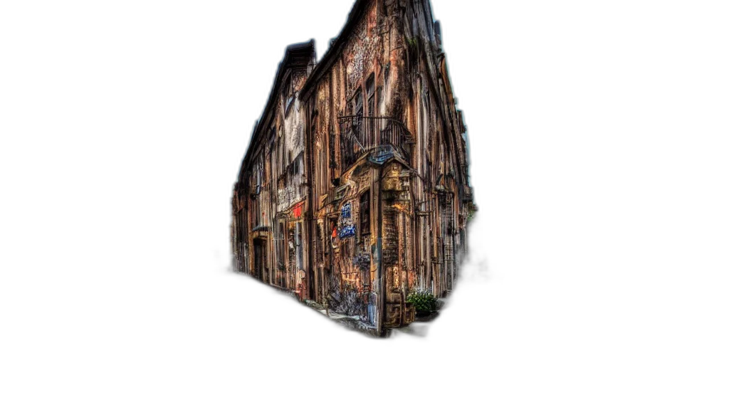 building, furniture, dress, face, concept art, photorealistic, 3d render, watercolor transparent PNG cut-out