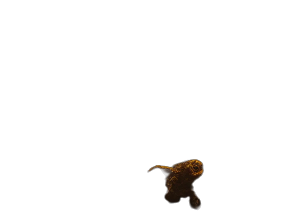 creature, animal, dragon, staff transparent PNG cut-out